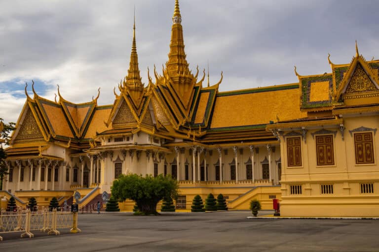 Royal palace in Cambodia